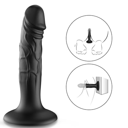 Rolfe Silicone Dildo and Anal Plug