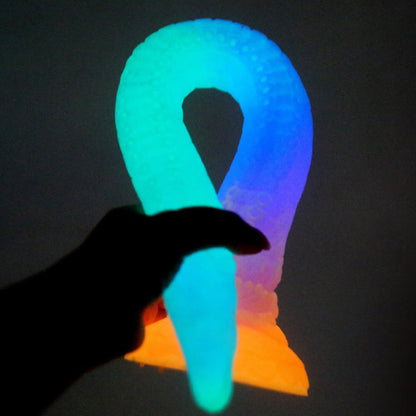 The Creature Glow in The Dark Superlong Dildo