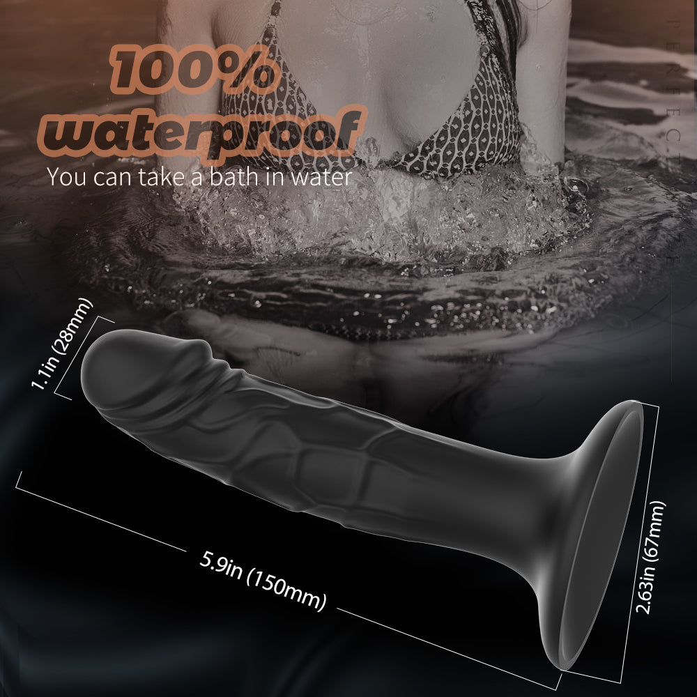 Rolfe Silicone Dildo and Anal Plug