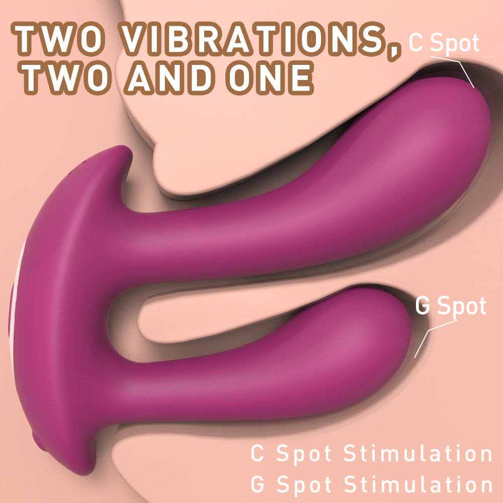 Musical Note Dual G-Spot and C-Spot Stimulator with Remote