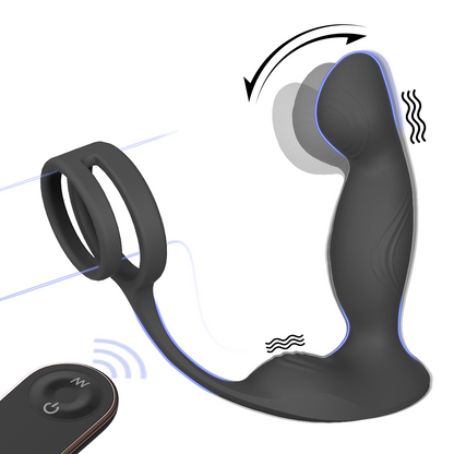 Virgil Prostate Massager and Cock Ring with Remote Control