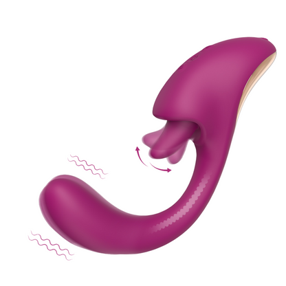 Magic Witch Licking and G-Spot Vibrator