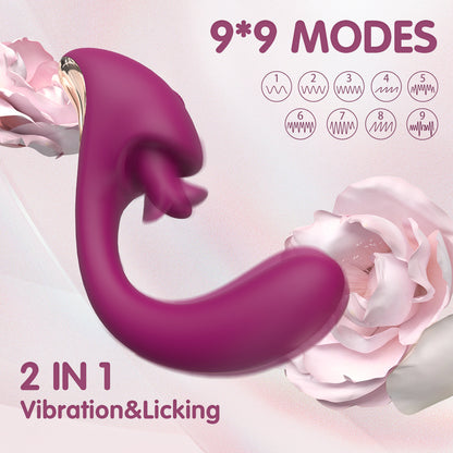 Magic Witch Licking and G-Spot Vibrator